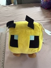 Minecraft Bee 6" Plush Buddy Cute Stuffed Animal Gift Mojang Mattel Bug