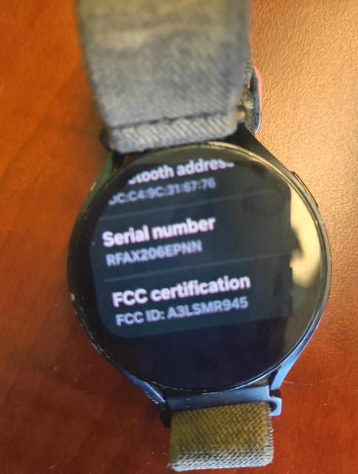 Samsung Galaxy Watch 6, 44MM, SM-R940 Preto - PARA PRTS (Demo) - Imagem 2 de 3