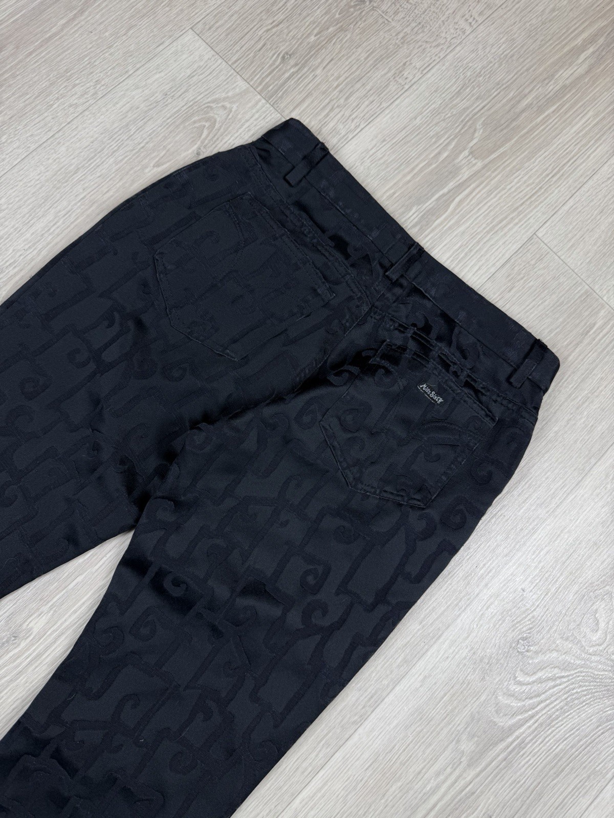 Miss Sixty Black Jeans Women’s Stretch Pants 4-Pocket Button Zip Solid image 2