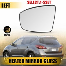 For Nissan Murano 2009-2014 Left Heated Mirror Glass W Mounting Ga-ni1120 1-5x For Nissan Murano 2009-2014 Left Heated Mirror Glass W Mounting Ga-ni1120 1-5x