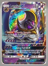 lunala gx pokemon card price Amazon.com: Pokmon TCG: Lunala GX Box | A Foil Promo Card | 4 Booster  Packs | A Oversize Foil Card