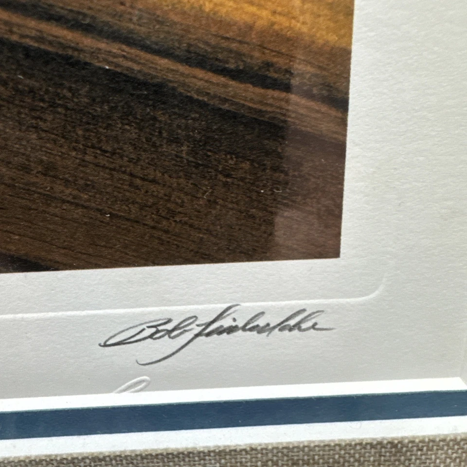 Боб Тимберлейк, «Друзья» подписанная литография 1074/4042 матовый, в рамке и с сертификатом подлинности - Изображение 4 из 4