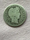 1914 P Barber silver dime a fine coin . plus a surprise
