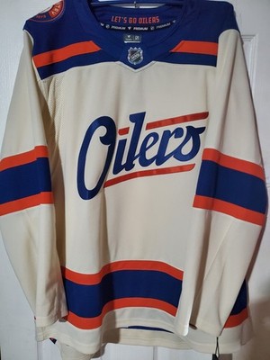 その他 Edmonton Oilers Jersey size M The Jersey Giant | Connor McDavid Edmonton Oilers Alternate Jersey