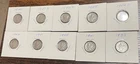 Mercury Dimes Lot of 10 Circulated Various Years/Mints 90% Silver (My Ref#25)
