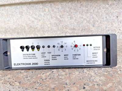 Normstahl Elektronik 2000 Perfekt S u.SE Blau o. rot oder Tandem weiße Haube
