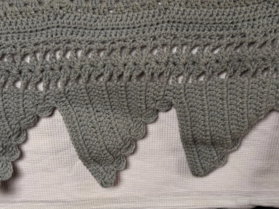 Lindo top de crochê/malha feito à mão do Peru - Imagem 4 de 4