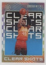 2019-20 Panini Illusions Clear Shots Sapphire Donovan Mitchell #18 19ju