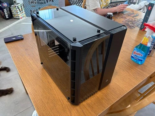Corsair Crystal 280X mATX Case – 4x BitFenix RGB Fans, Tempered Glass, Very Good