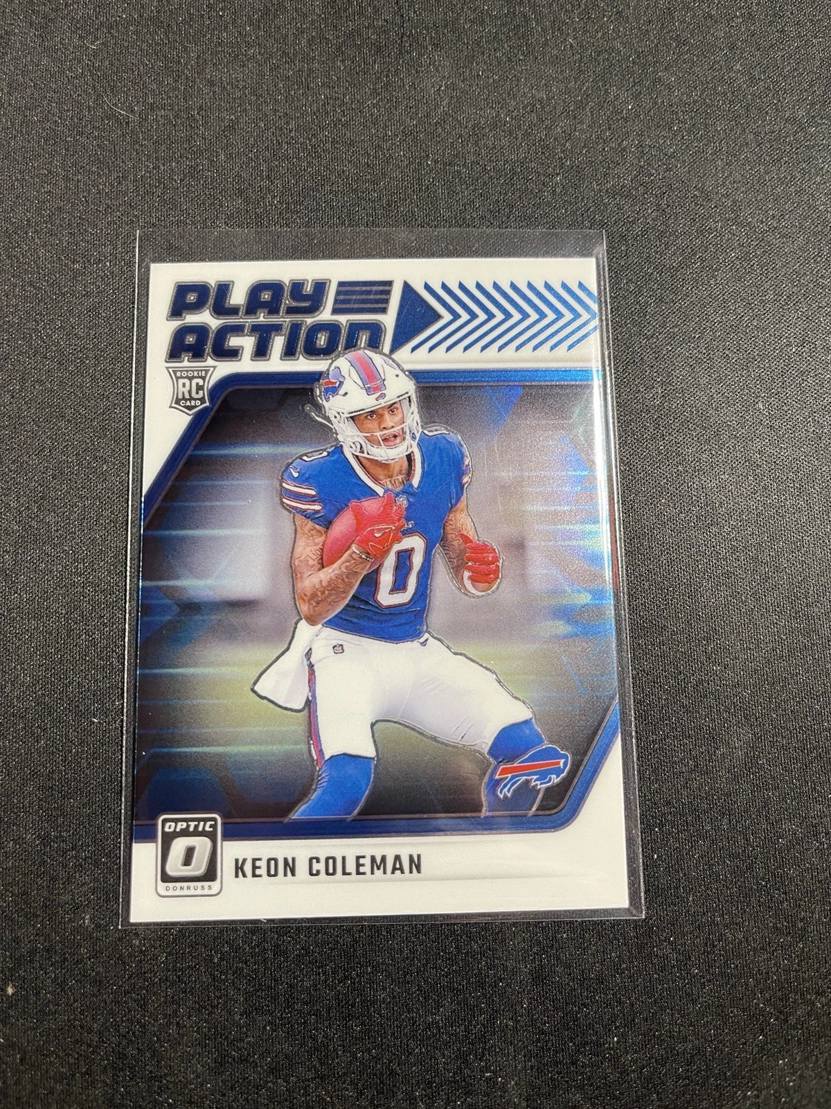 2024 Donruss Optic Keon Coleman Play Action RC Rookie #5 Bills