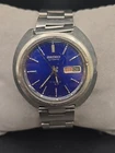 Seiko 1970 vintage mens watch 7006-7169 Blue Dial Stainless Steel Self Winding