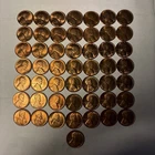 New Listing1946-PWHEAT Cents Lot Of 50 Coins Nice Red/brown ConditionSee Pictures#1
