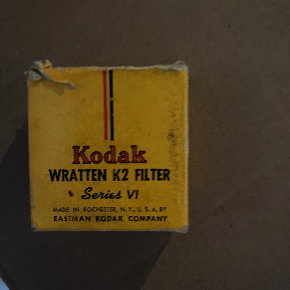 Vintage Kodak Series V (5) Wratten G Filter No. 15 (Deep Yellow) - Image 2 of 4