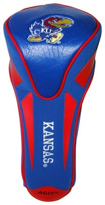 Team Golf Ncaa Kansas Jayhawks Single Apex Driver Head Cover Golf Club Single