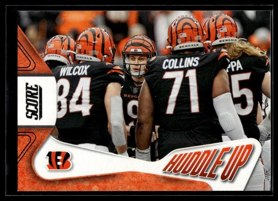2023 Cincinnati Bengals Score #3 Huddle Up Team Card