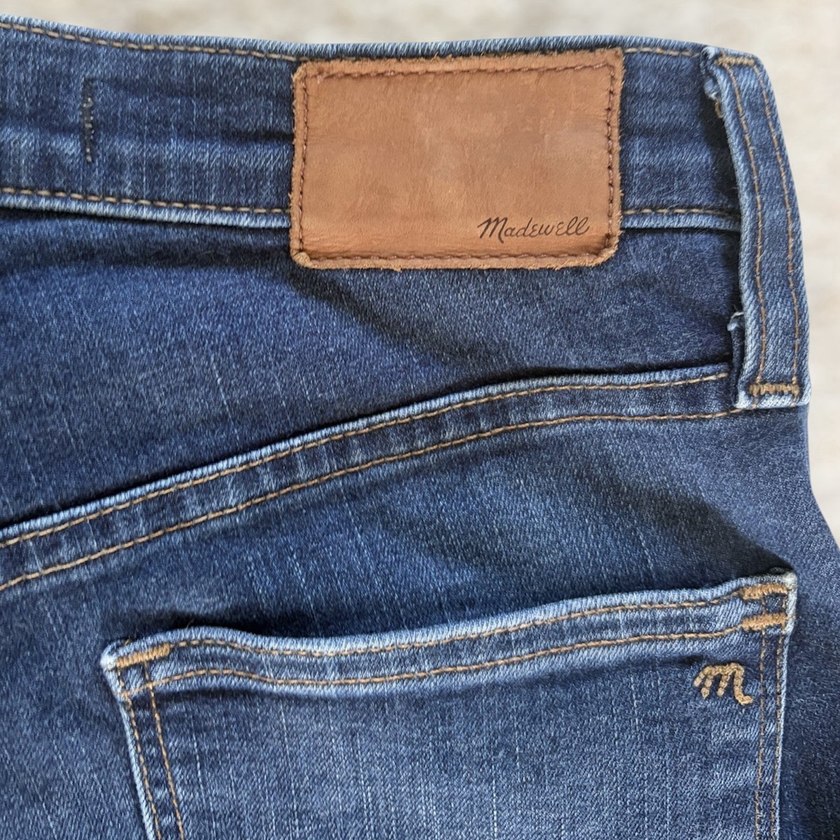 Madewell 10 High-Rise Skinny Jeans Women 27 Dark Indigo Wash Classic Minimalist View 4