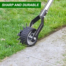 Wheel Rotary Edger Lawn Tool, Sidewalk 66.7Inch Manual Lawn Edger, Grass Edge Tr