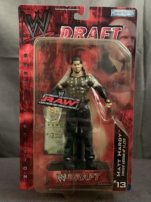 WWE RAW Draft Limited Edition of 11.250 #13 MATT HARDY Wrestling Actionfigur