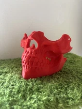 3D Printed Skull Face Mask For Cosplay, Costumes, Or Halloween Outfits