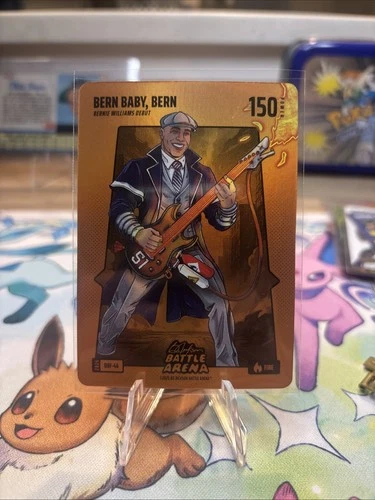 Bo Jackson Battle Arena Bern Baby, Bern Bernie Williams Orange Battle Foil SP