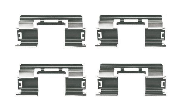 ZubehÖRsatz Scheibenbremsbelag Vorne Bosch 1 987 474 746 FÜR Chevrolet Opel-image