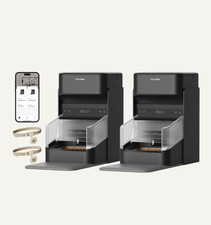 PETLIBRO One RFID Smart Feeder 2 Pack Black WiFi Cat Feeder