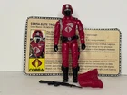 G.I. Joe Crimson Guard v1 1985 COMPLETE WITH CARD