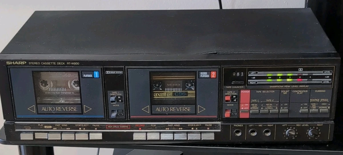 Sharp Vintage Cassette Decks for sale - eBay