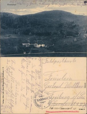 Buhl Le Rimlishof Thann-Guebwiller CPA Elsass Ansichtskarte 1915