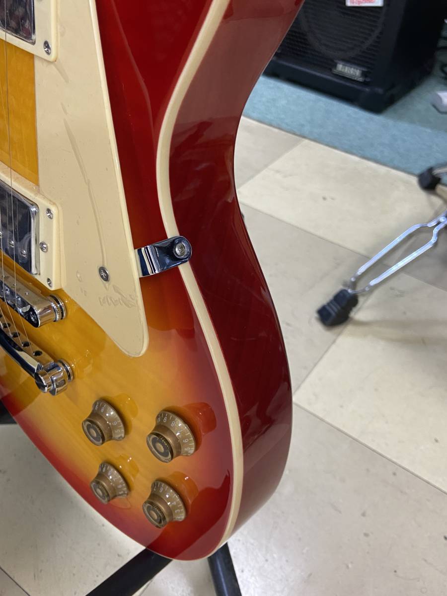 BLITZ AriaPro ⅡBLP-450　良品。 Electric Guitar Blitz by Aria Pro II BLP450 Leopard Cherry