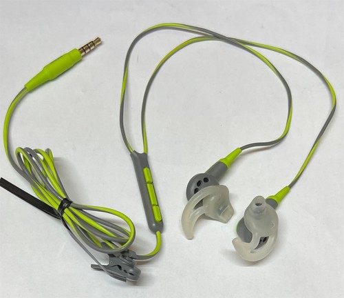 Bose - SIE2i Sport Earbud Headphones with Microphone - Green - Picture 2 of 2