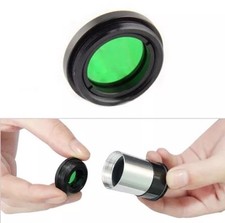  1,25" Zielony filtr księżycowy do uniwersalnego okularu teleskopu drobnogwintowego