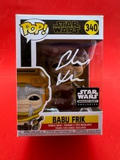 SHIRLEY HENDERSON signed Autogramm Funko Pop STAR WARS in Person autograph ACOA