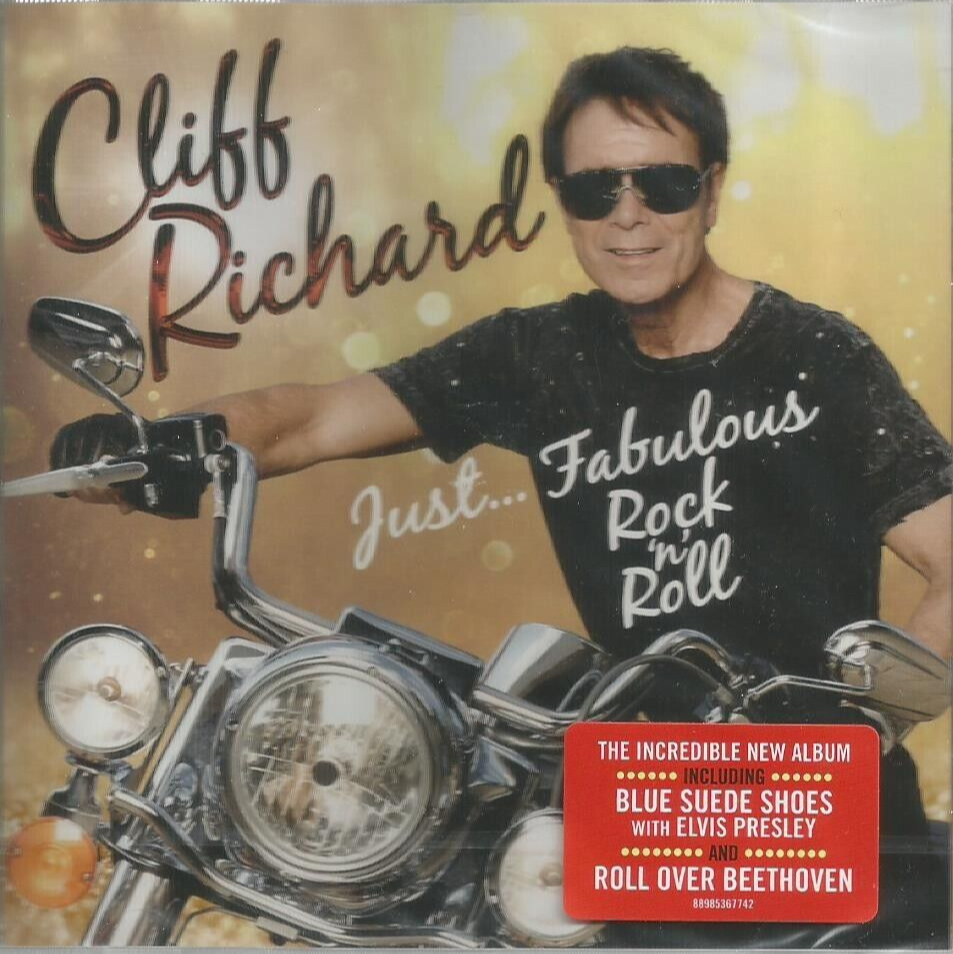 Cliff Richard - Just Fabulous Rock N Roll 2016 CD album new and sealed