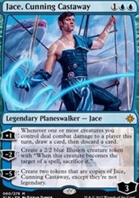 NEW MINT MTG Ixalan - Jace, Cunning Castaway - Magic The Gathering
