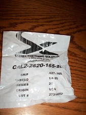 25Pcs 1/4-20 Rivet Nut Yellow Steel Zinc Plated Rivnut Threaded Insert FREE ship