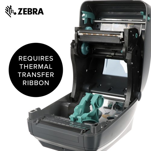 Zebra - GK420t Thermal Transfer Desktop Printer - GK42-102210-000 - Afbeelding 5 van 9