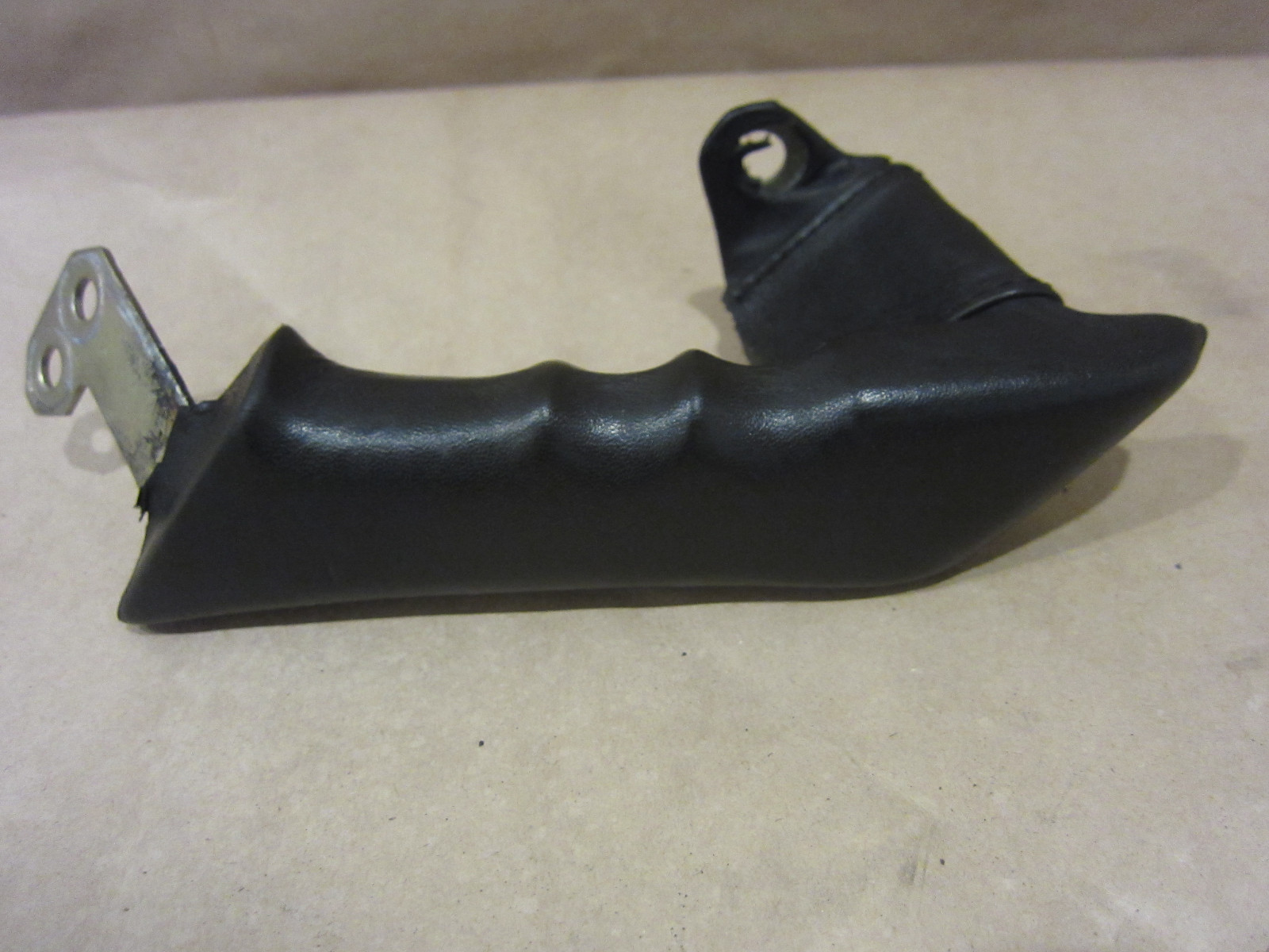 Ferrari 348 - RH Interior Door Handle - Black Leather - P/N 63296400