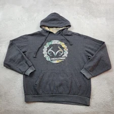 Realtree by Staghorn River Hoodie Adult Large Gray Camo Hoode Logo