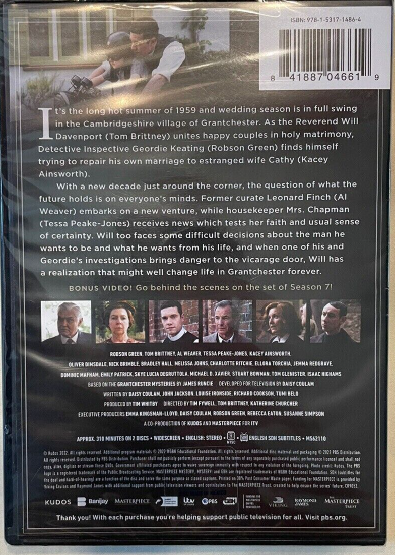 Grantchester TV Series Complete Seasons 1 2 3 4 5 6 7 8 9 DVD NEW