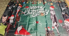 Nightmare Before Christmas Jack/Sally Large Banner Party Wall Decor 5'×3.25'