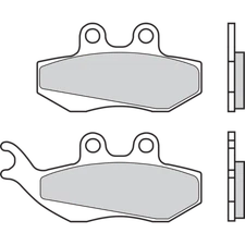 43951-compatible with PIAGGIO HEXAGON 180 2T (M060) 180 1998-2000 Brake pads for