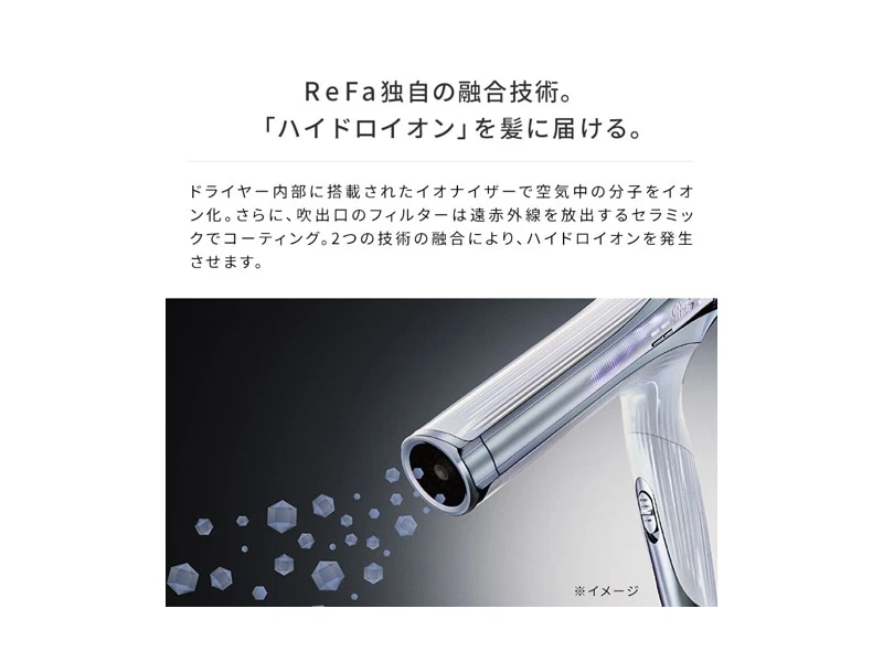 MTG ReFa Secador de Pelo SECADOR BEAUTECH INTELIGENTE CON Marfil Secado Rápido Belleza Japón Nuevo Foto 2 de 4