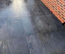Black Outdoor Patio Garden Porcelain Paving Tiles - Size By Crate From £25.73m²