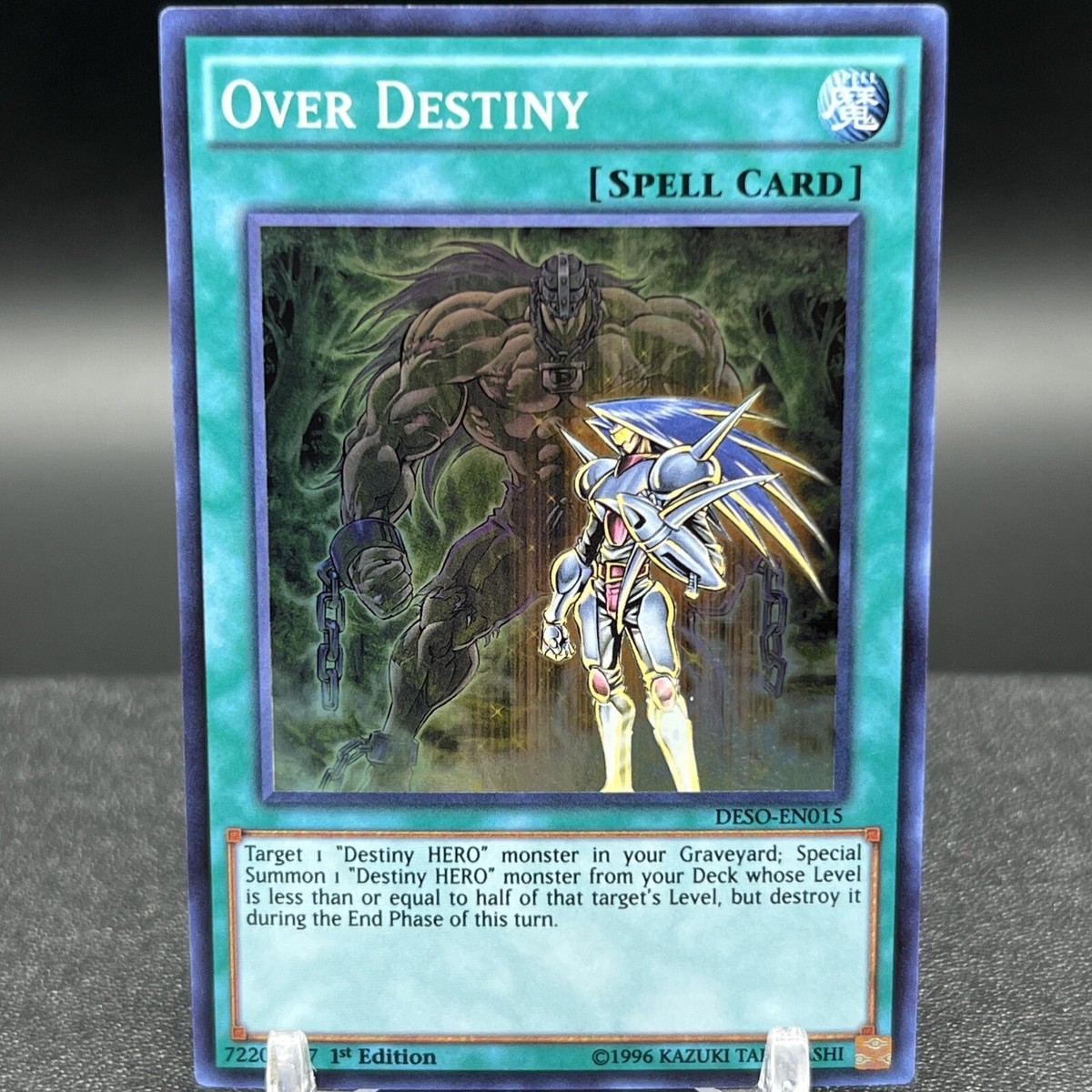 Over Destiny DESO-EN015 1st Edition Yugioh Card