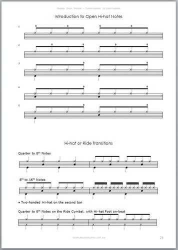 Pegada Drum Method - Fundamentals to Intermediate - Picture 8 of 10