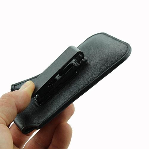Olitech EasyMate2 Leather Protective Pouch Black - Picture 3 of 5