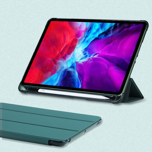 Smart Magnetic Cover For Apple iPad10.2 9/8/7th Gen Pro Slim Cover With Pen Slot - Picture 3 of 22
