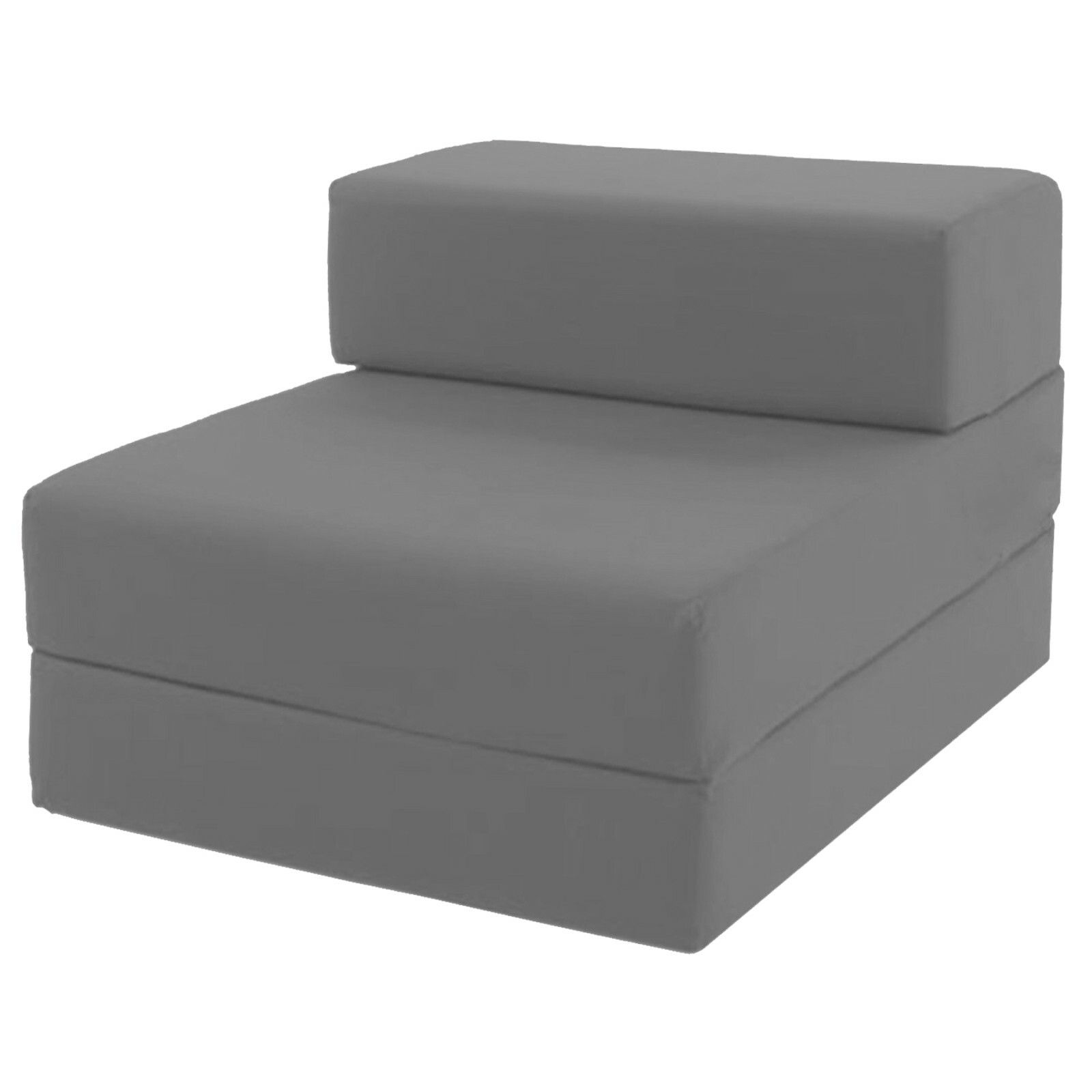 Cotton Chair Bed Fold Out Futon Single Guest Folding Mattress Sofa Bed Chairbed eBay