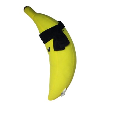 2011 Nanco Fruit Ninja Yellow Banana Plush Stuffed Animal 17